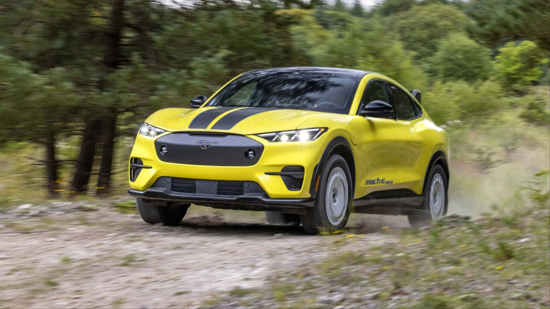 Электрокроссовер Ford Mustang Mach-E получил заводскую «раллийную» версию