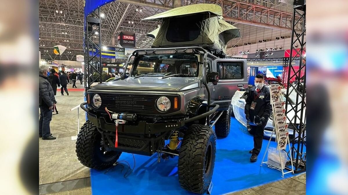 Японские студенты построили пятидверный Suzuki Jimny для любителей активного отдыха