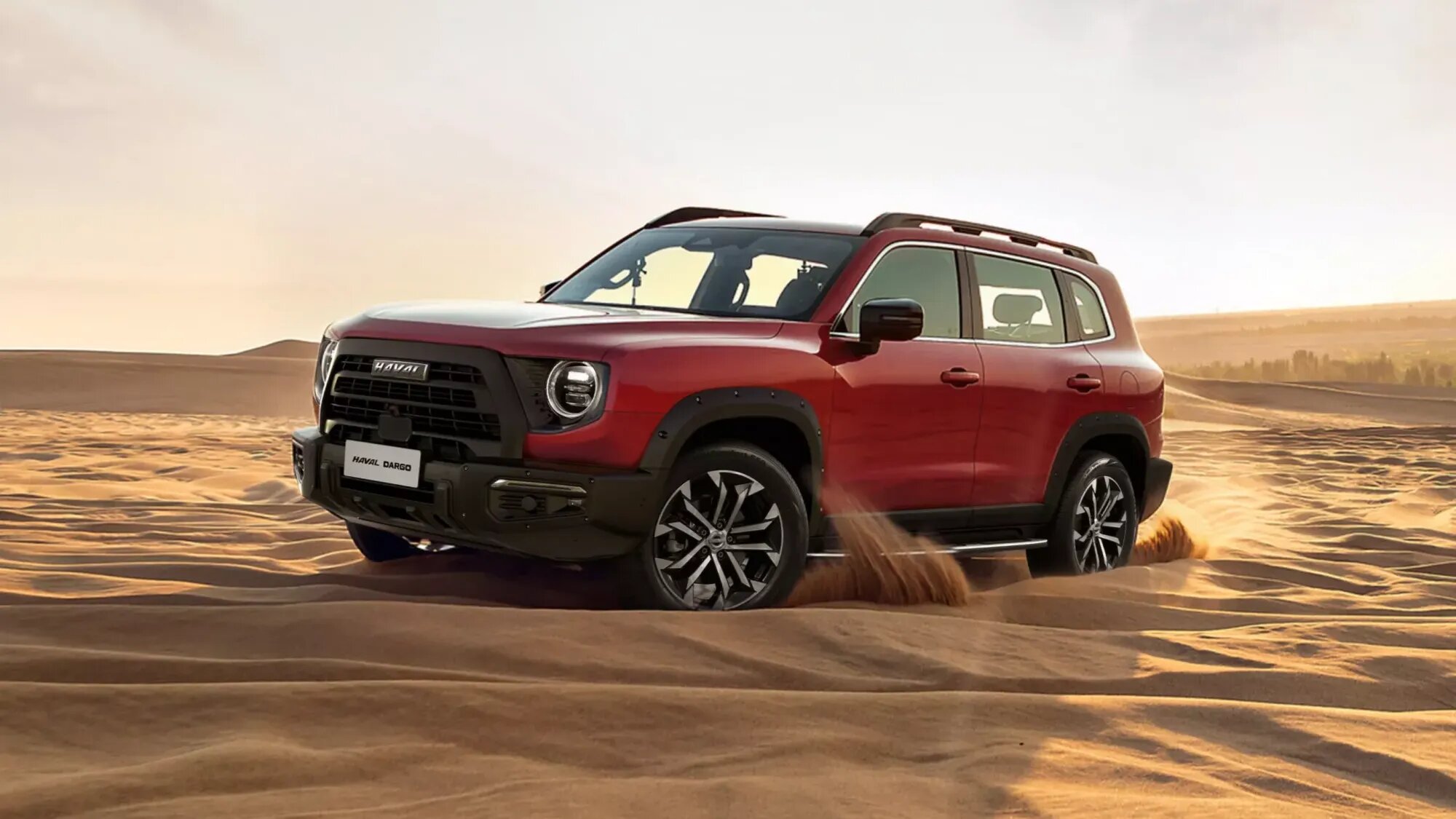 Кроссовер Haval Dargo может получить в России два варианта дизайна