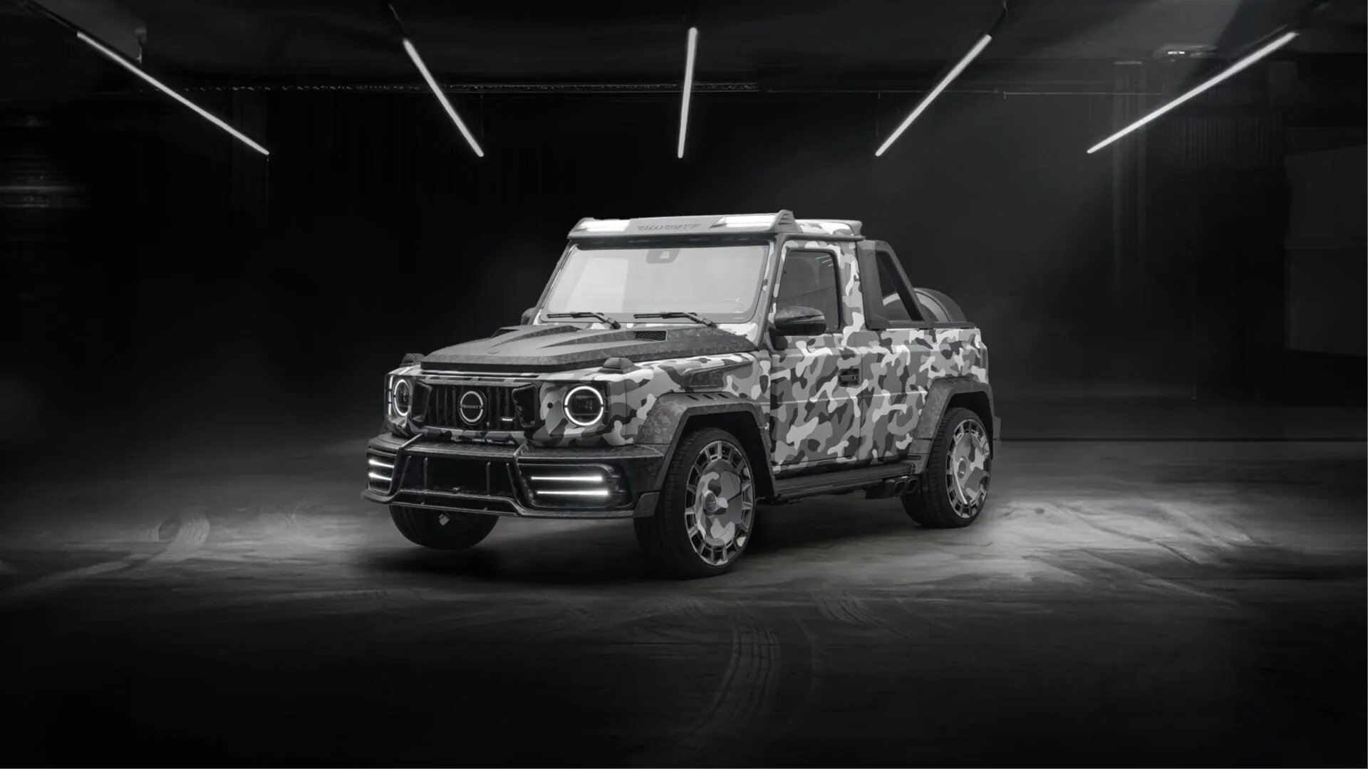 В Mansory создали 1000-сильный двухместный пикап на базе Mercedes-AMG G 63