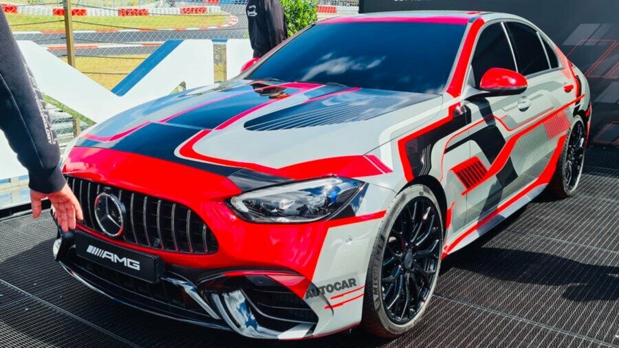 Новый Mercedes-AMG С 63 получит рекордно мощный двухлитровый мотор
