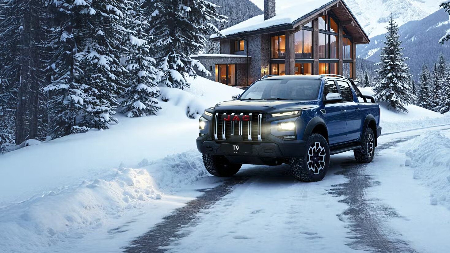 Пикап JAC T9 получит в России новую комплектацию с обогревами
