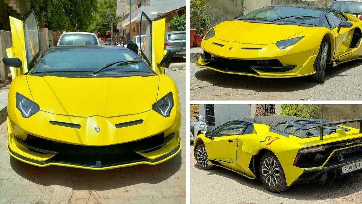 Взгляните на индийский Lamborghini Aventador — его сделали из Honda Civic