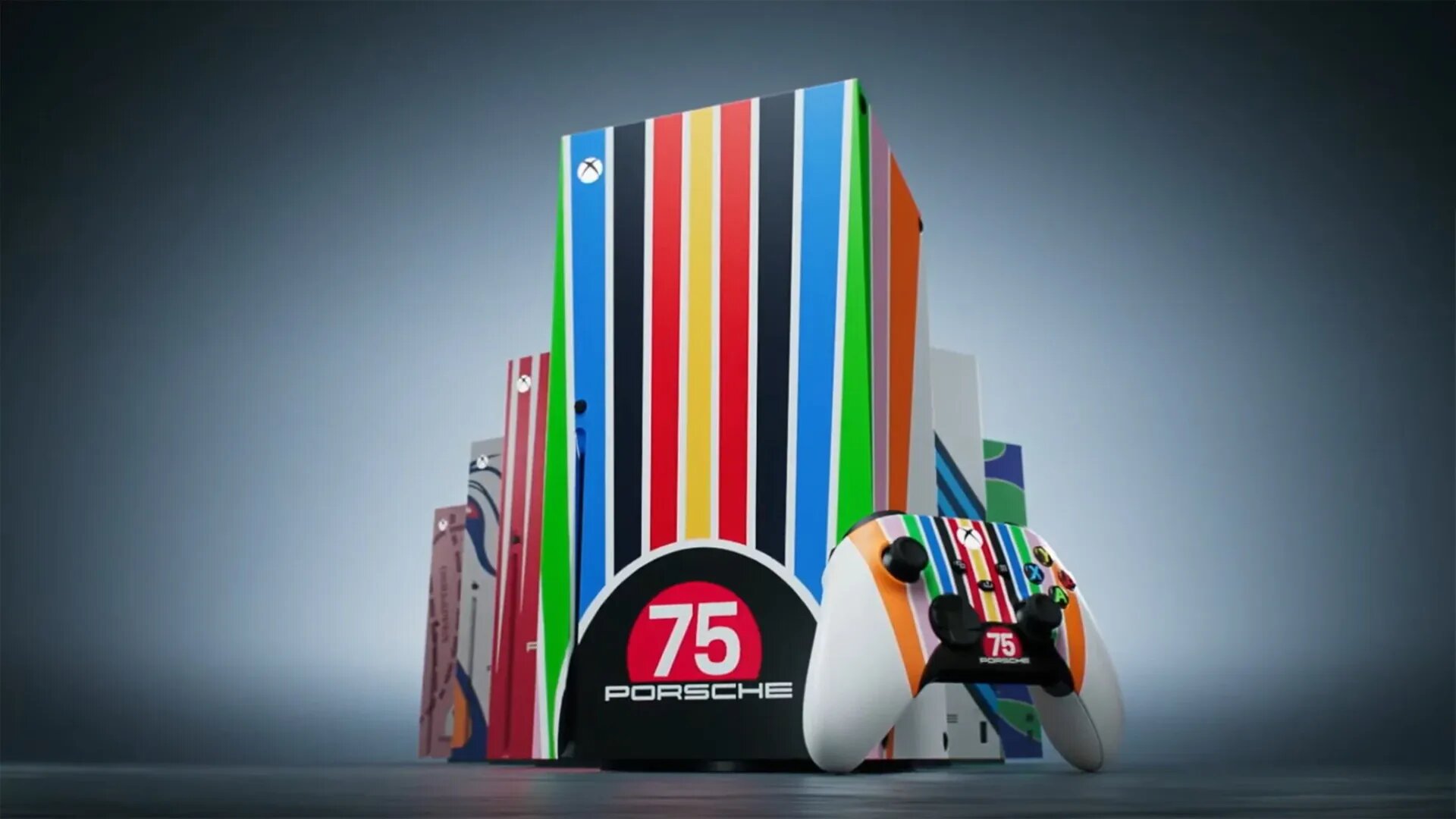 Компания Microsoft отметила 75-летие Porsche спецверсией Xbox, которую нельзя купить