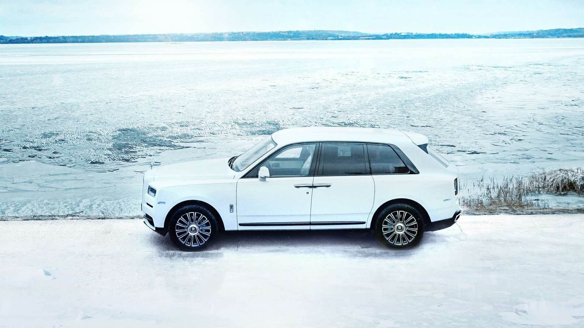 Rolls-Royce посвятил особый Cullinan красоте замёрзших озёр. Тираж ограничится 14 экземплярами