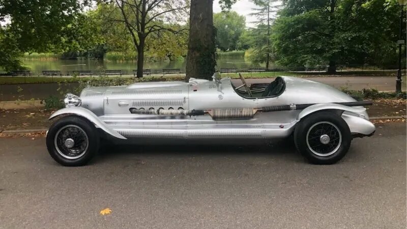 Старинный Rolls-Royce с 27-литровым двигателем от самолёта выставили на продажу