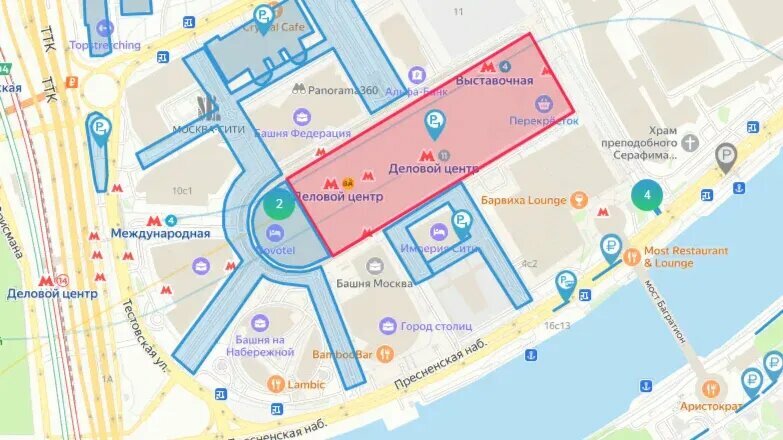 С 9 сентября вырастут цены на парковку у Москва-Сити — она станет самой дорогой в России