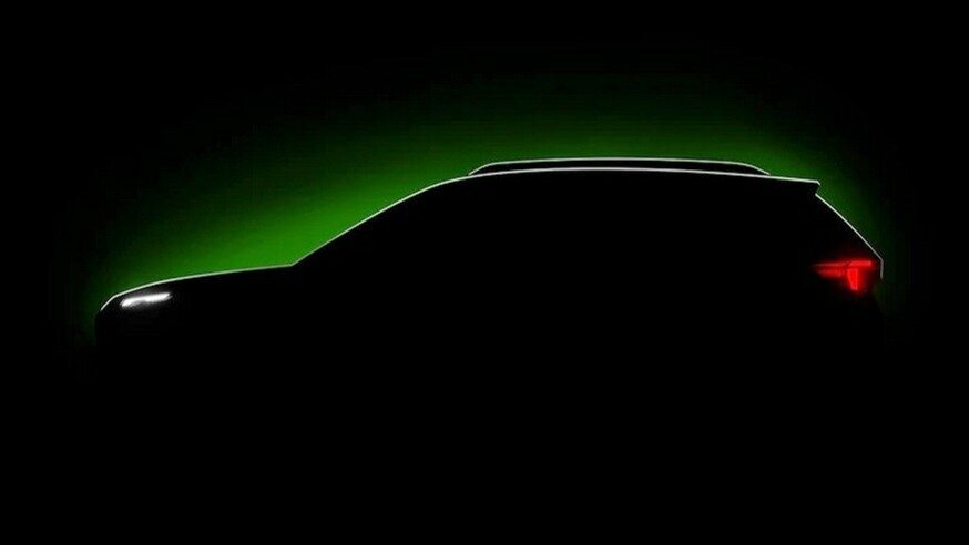 Дешёвый кроссовер Skoda Kylaq для Индии показали на тизерах