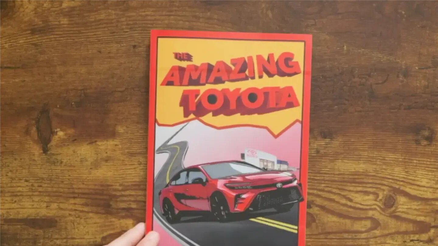 Toyota, возможно, намекнула на новую Camry