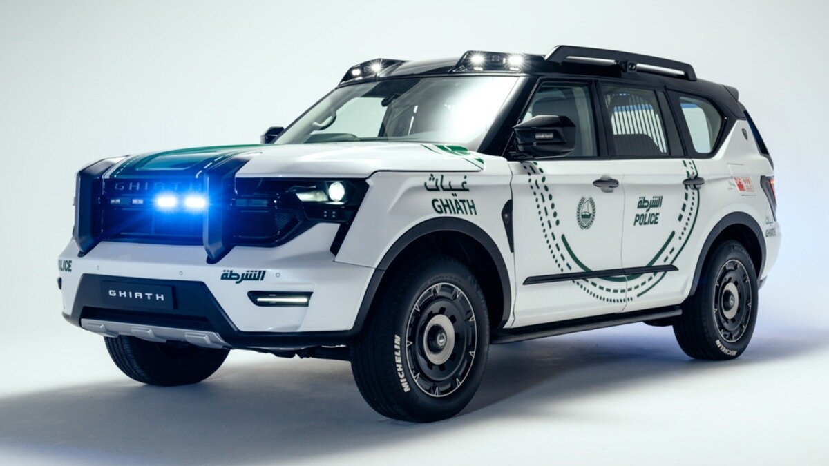 Представлен новый внедорожник Ghiath для полиции Дубая — его сделали из Nissan Patrol