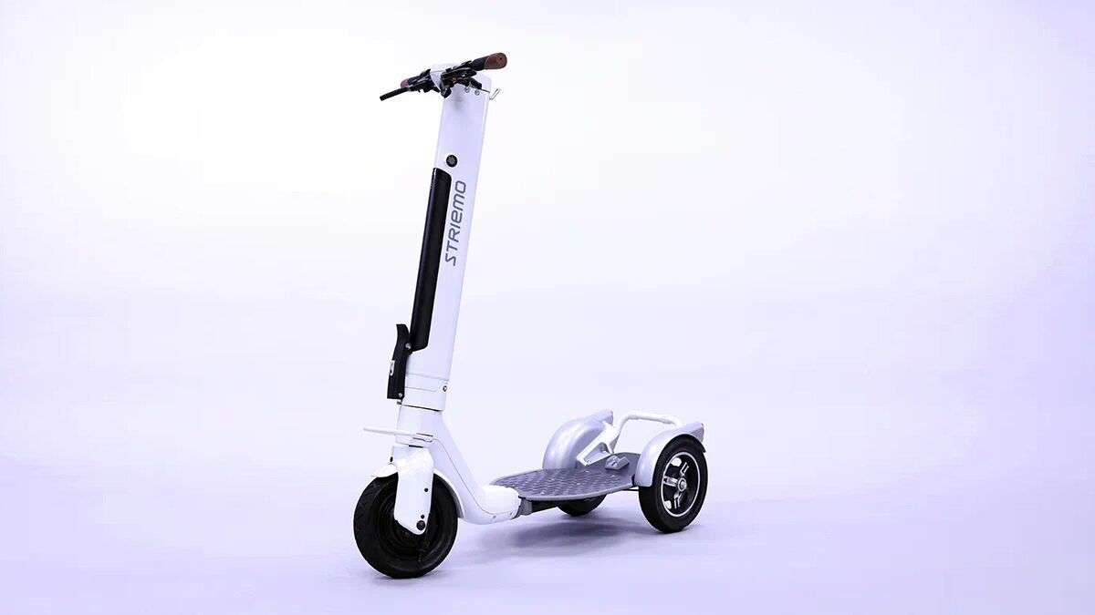 Honda представила трёхколёсный электросамокат Striemo
