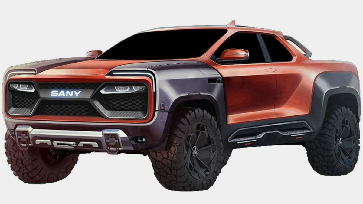 Китайский производитель грузовиков Sany готовит конкурента Tesla Cybertruck