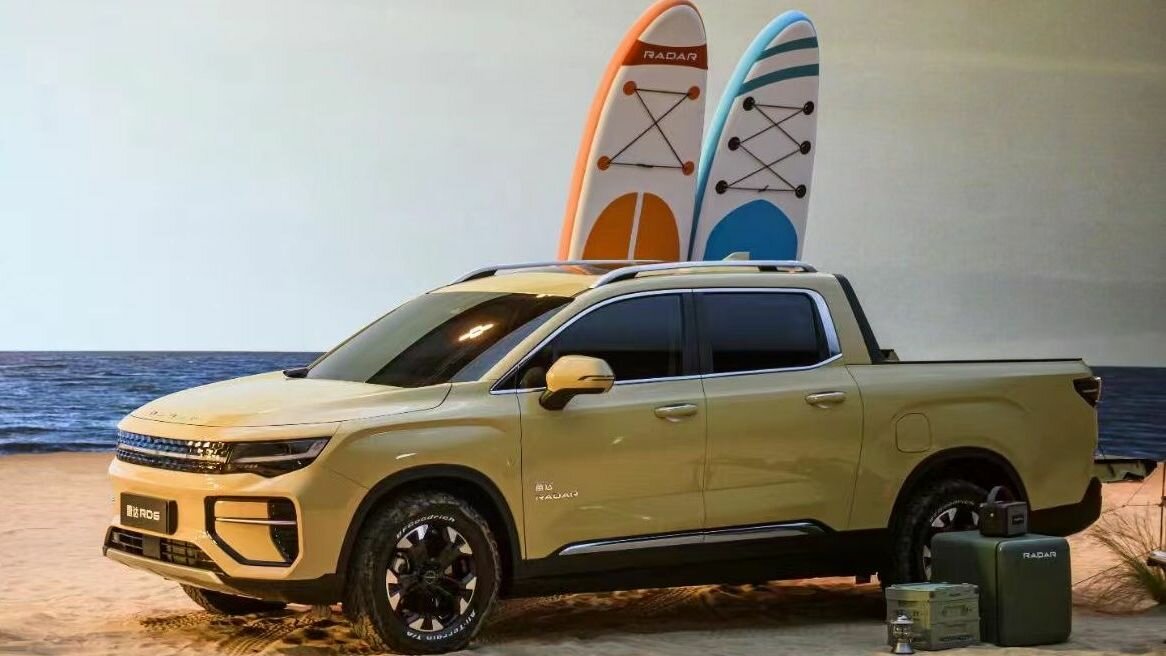 Компания Geely показала электрический пикап под брендом Radar