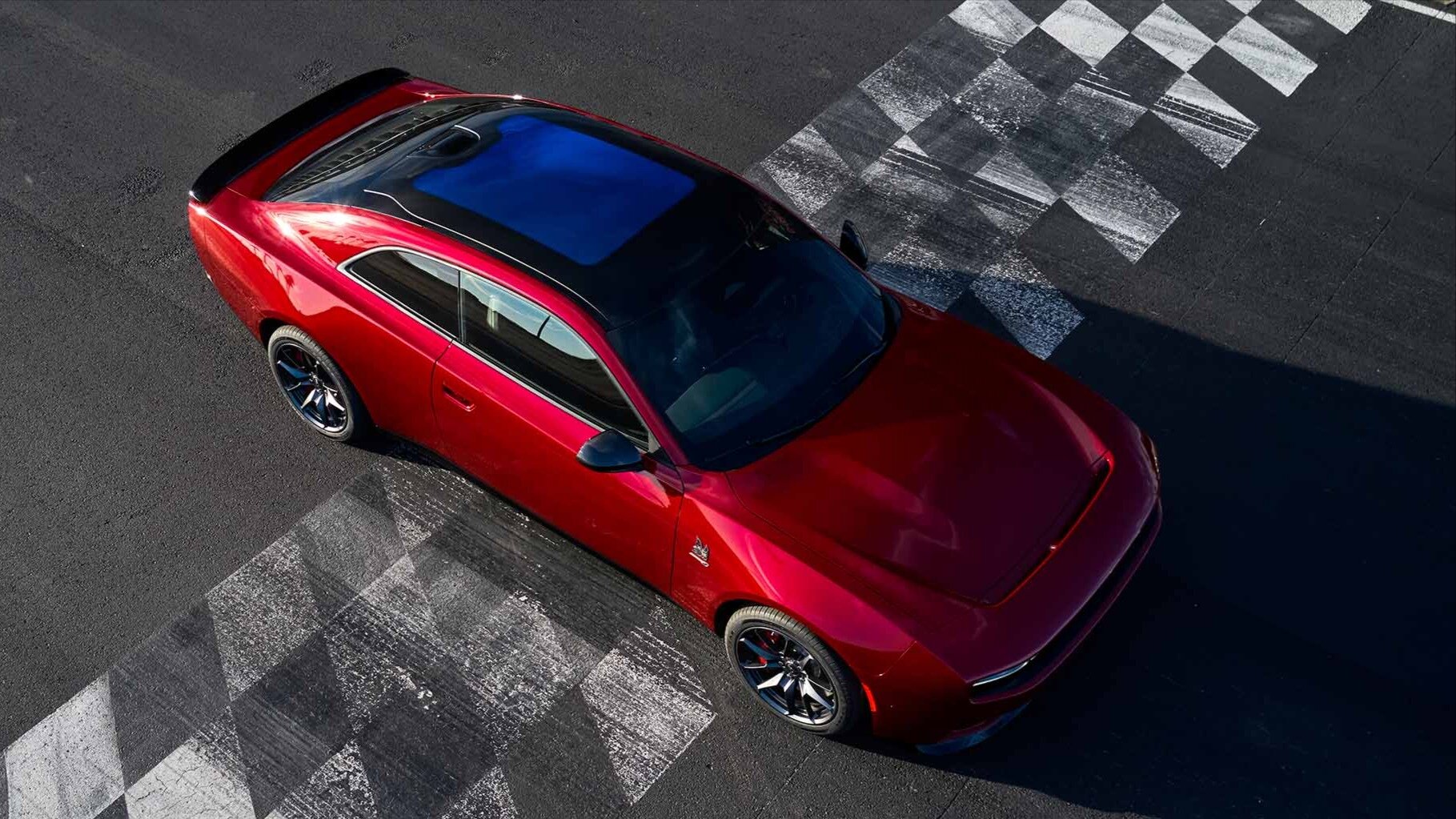 Dodge Charger Sixpack с бензиновым двигателем попал на видео