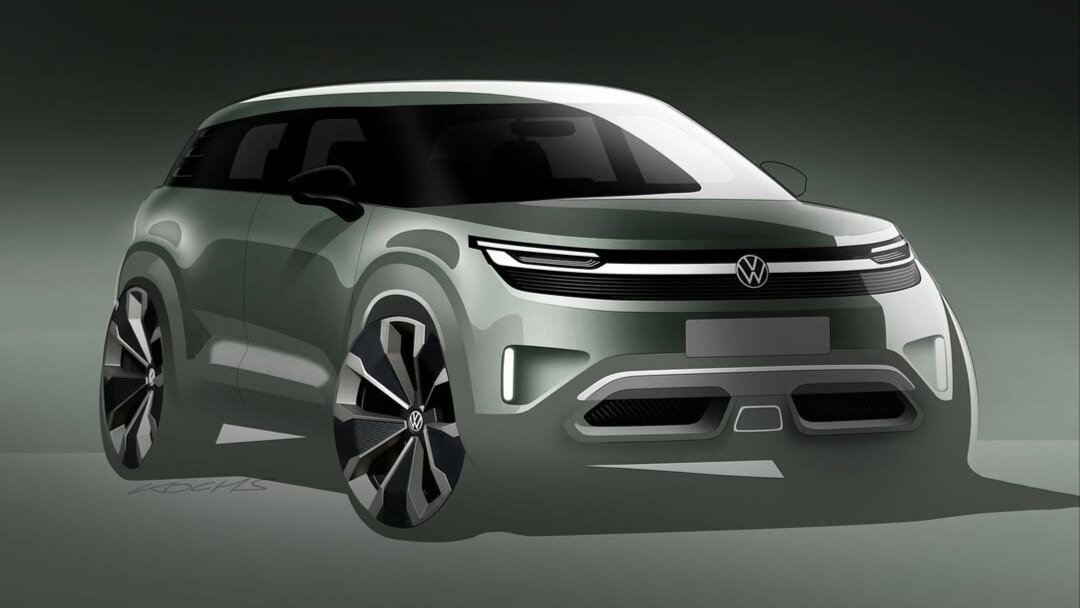 Volkswagen опубликовал первые изображения доступного кроссовера