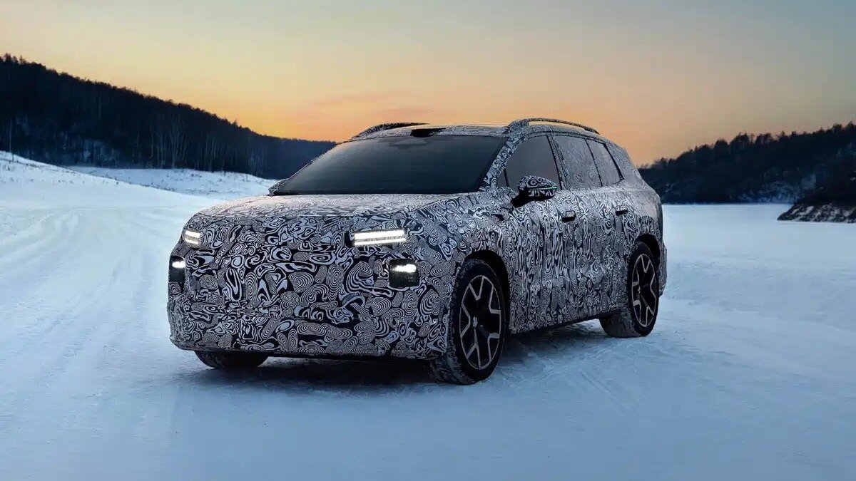 Появились фото нового кроссовера Volkswagen и FAW для Китая