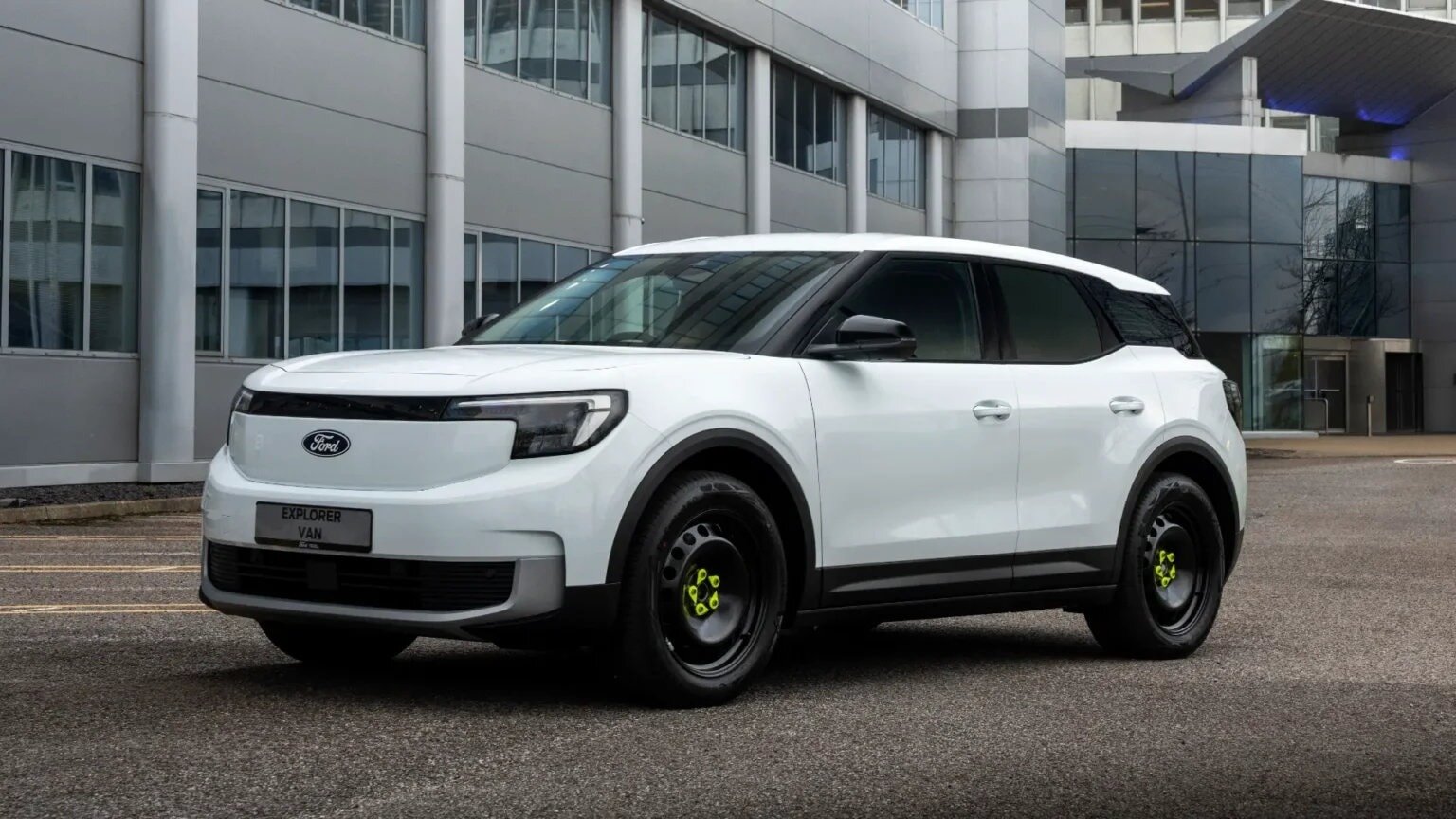 Электрокроссовер Ford Explorer стал коммерческим фургоном в Великобритании