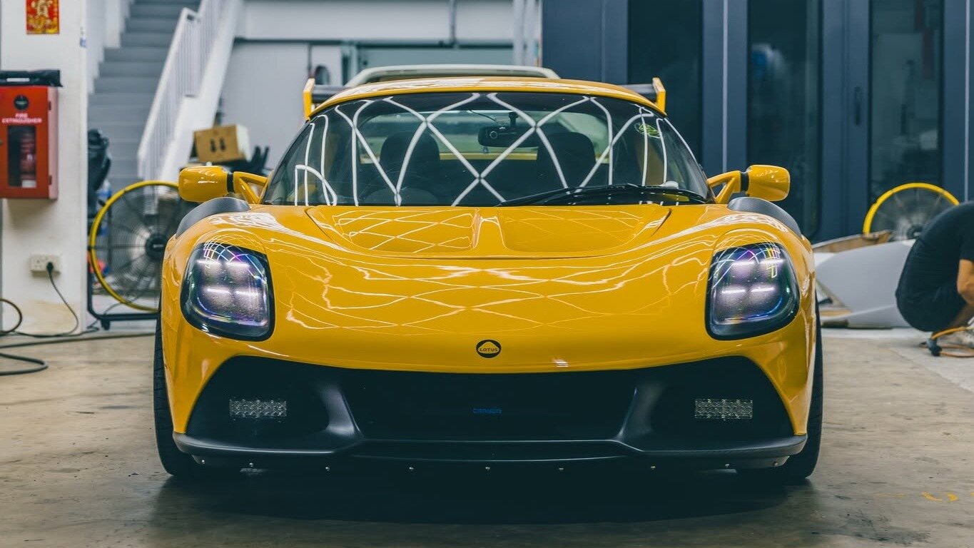 Старому Lotus улучшили аэродинамику за счёт вентилятора