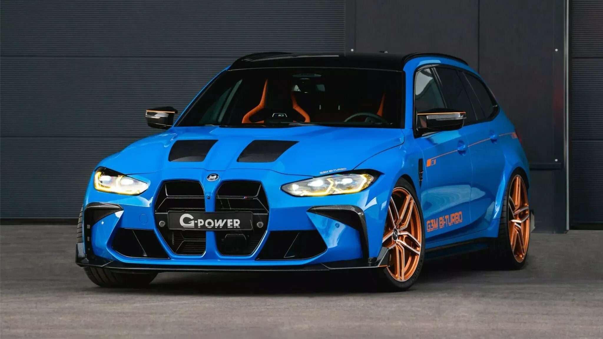 На 250 сил мощнее BMW M3 CS: представлен экстремальный универсал BMW M3 от G-Power