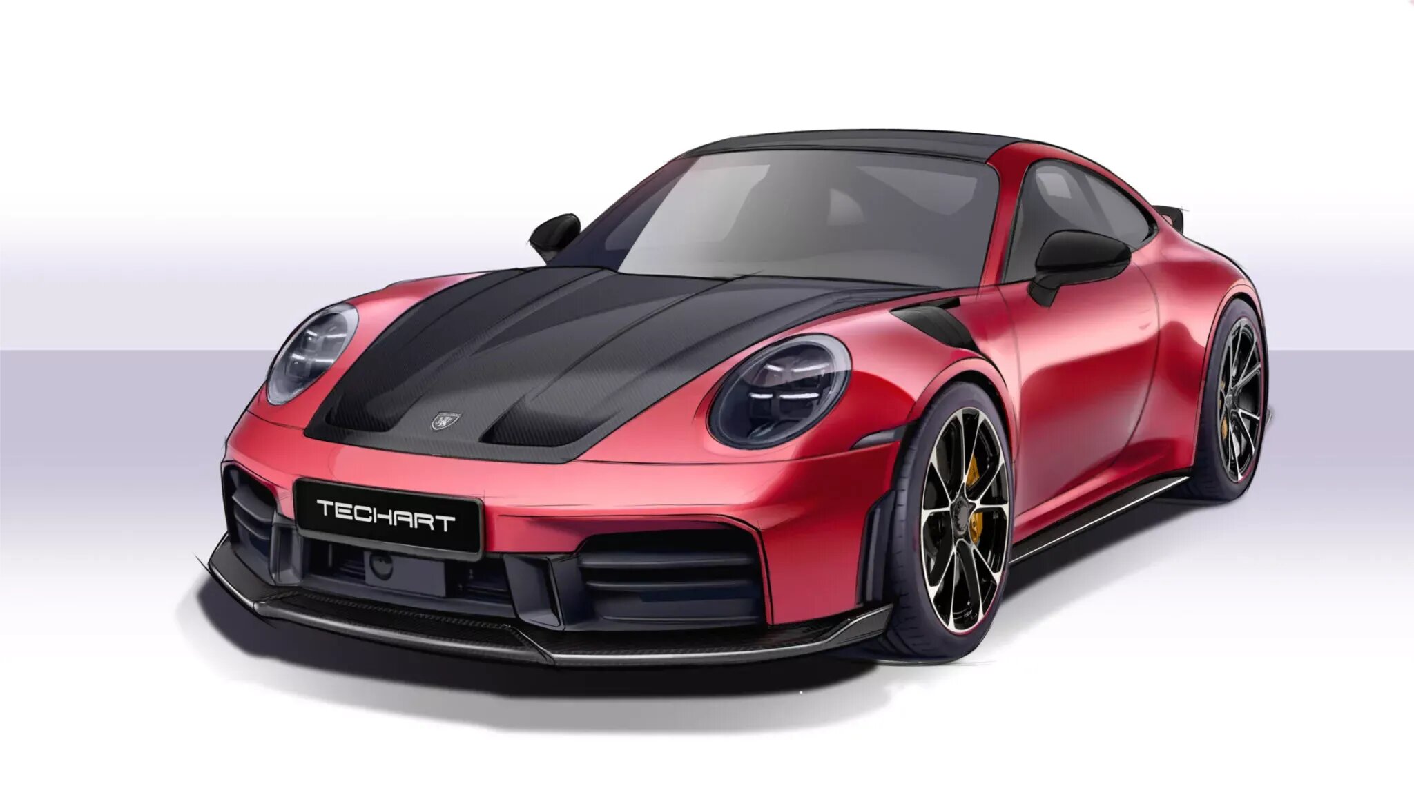Обновлённому Porsche 911 предложили улучшить внешность и добавить 110 сил