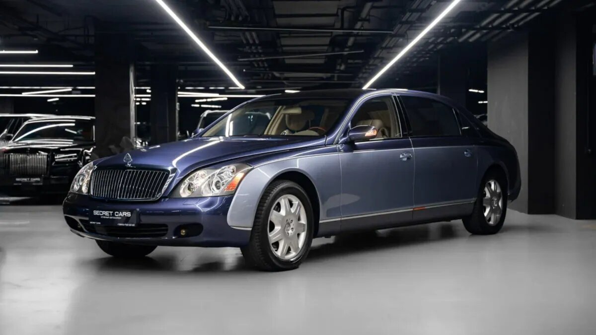 В Москве продают уникальный Maybach 62 S из коллекции шейха Катара