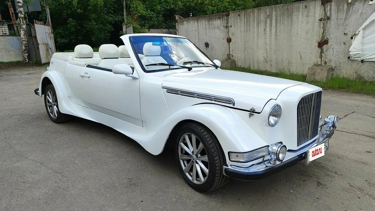 Самодельный кабриолет на базе старого Москвича-401 продают на Авто.ру