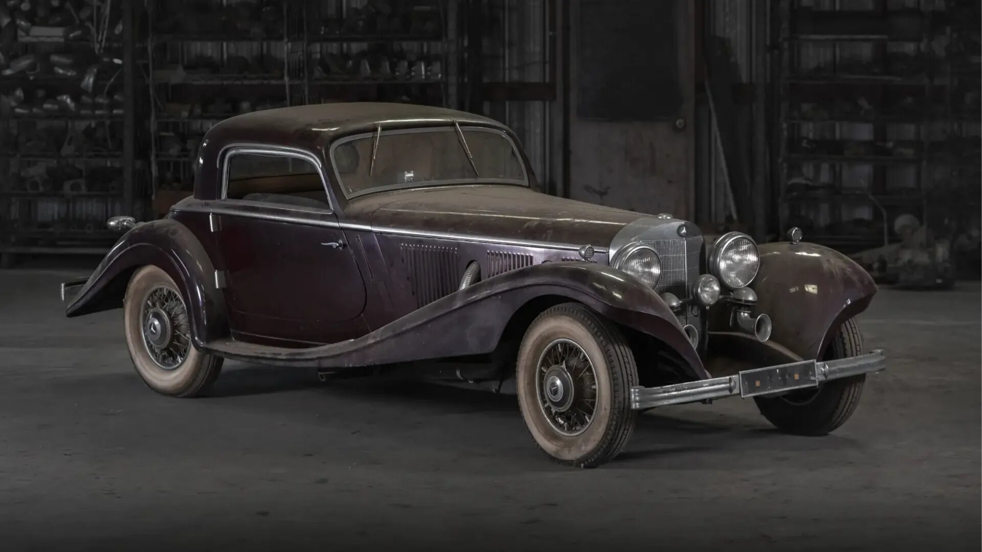 Уникальный Mercedes-Benz 500K 1935 года уйдёт с молотка