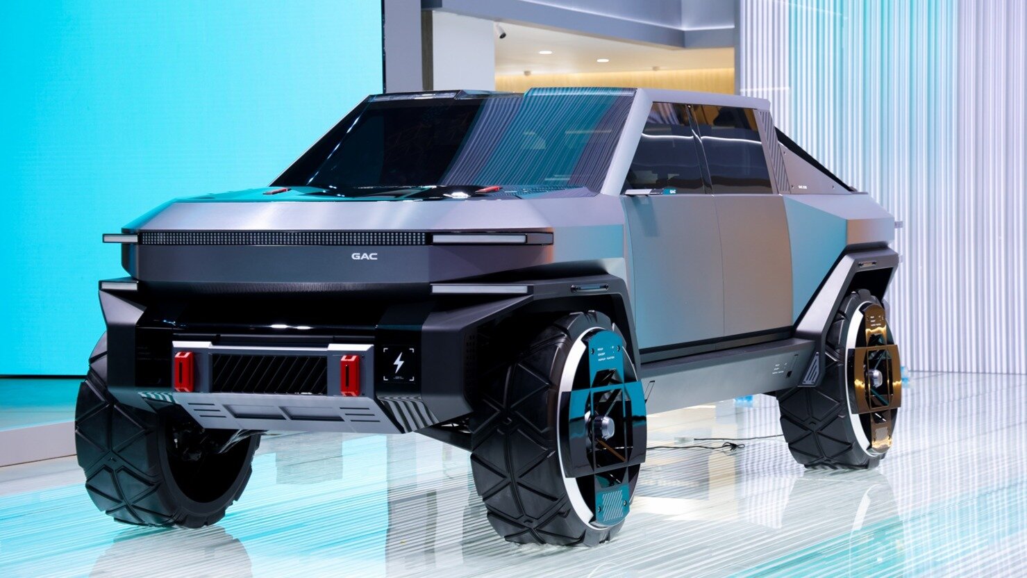 GAC показал свой Cybertruck с брутальной внешностью и продвинутой подвеской