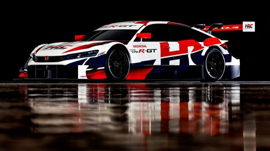 Новая Honda для гонок Super GT будет похожа на Civic Type R