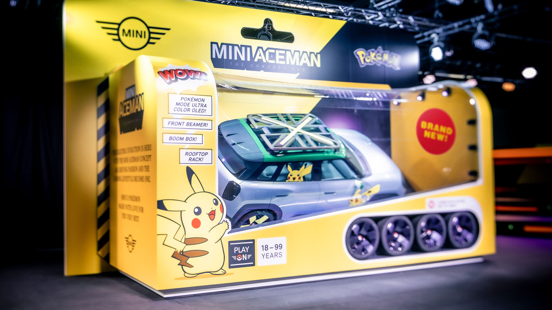 Компания MINI построила концепт для фанатов покемонов