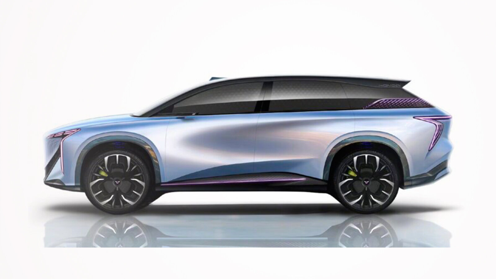 Рассекречен дизайн электрокроссовера Hongqi E202