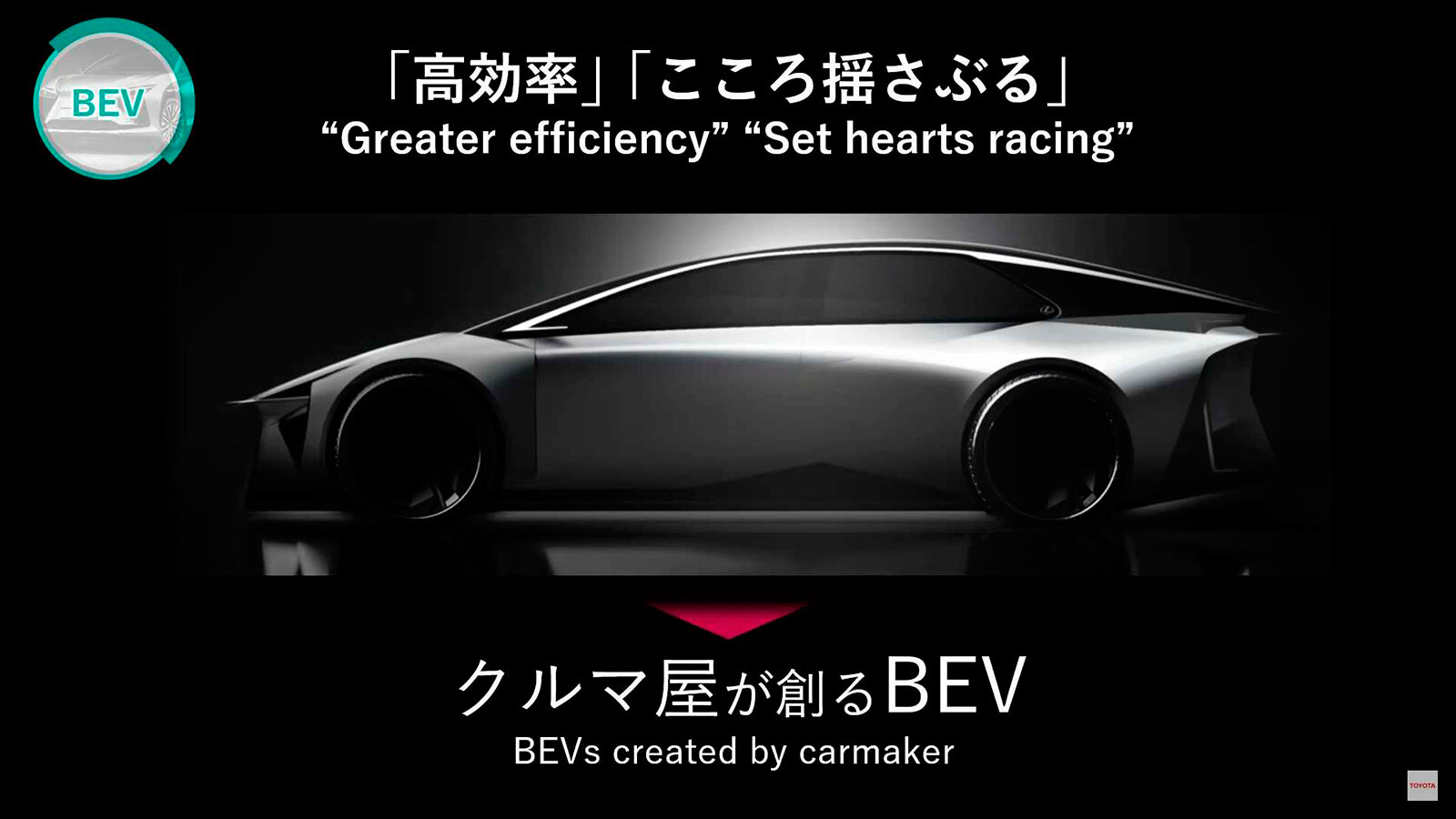 Toyota пообещала к 2026 году 10 новых электромобилей, включая таинственный Lexus