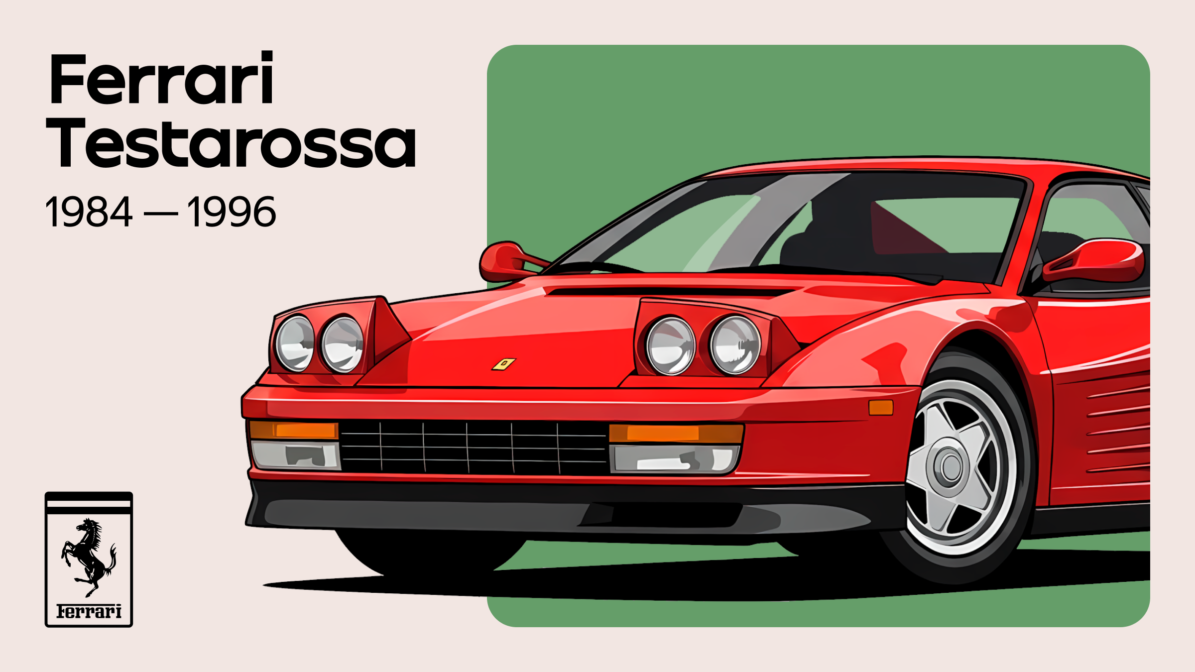 Энциклопедия культовых автомобилей: Ferrari Testarossa