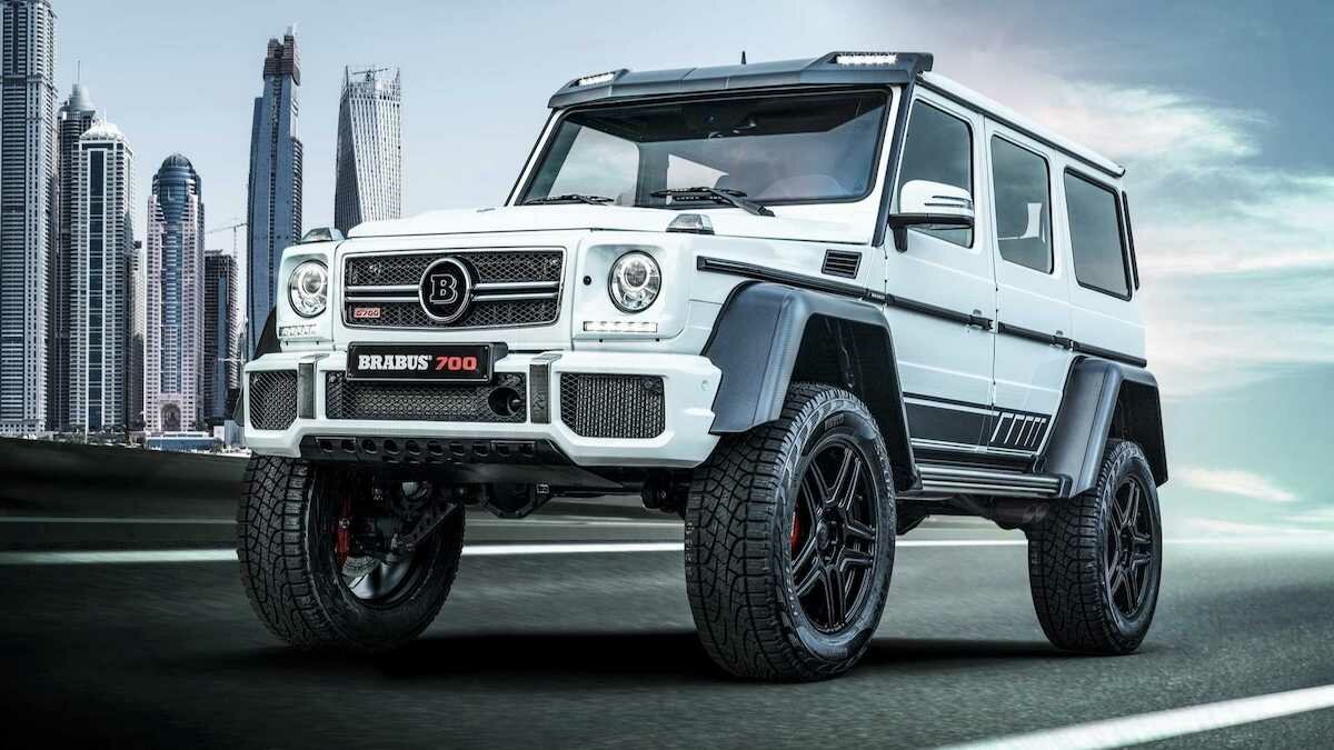 Brabus превратил старый Mercedes-AMG G 63 в 700-сильный 4x4²