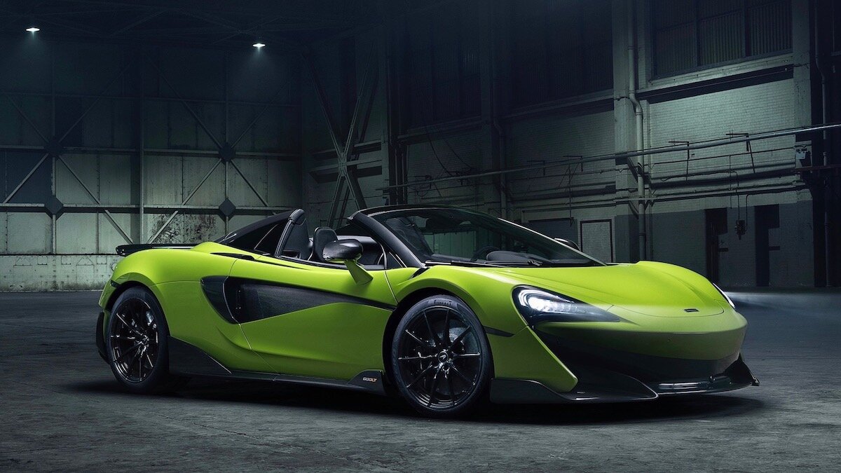 «Длиннохвостый» McLaren 600LT получил открытую версию Spider