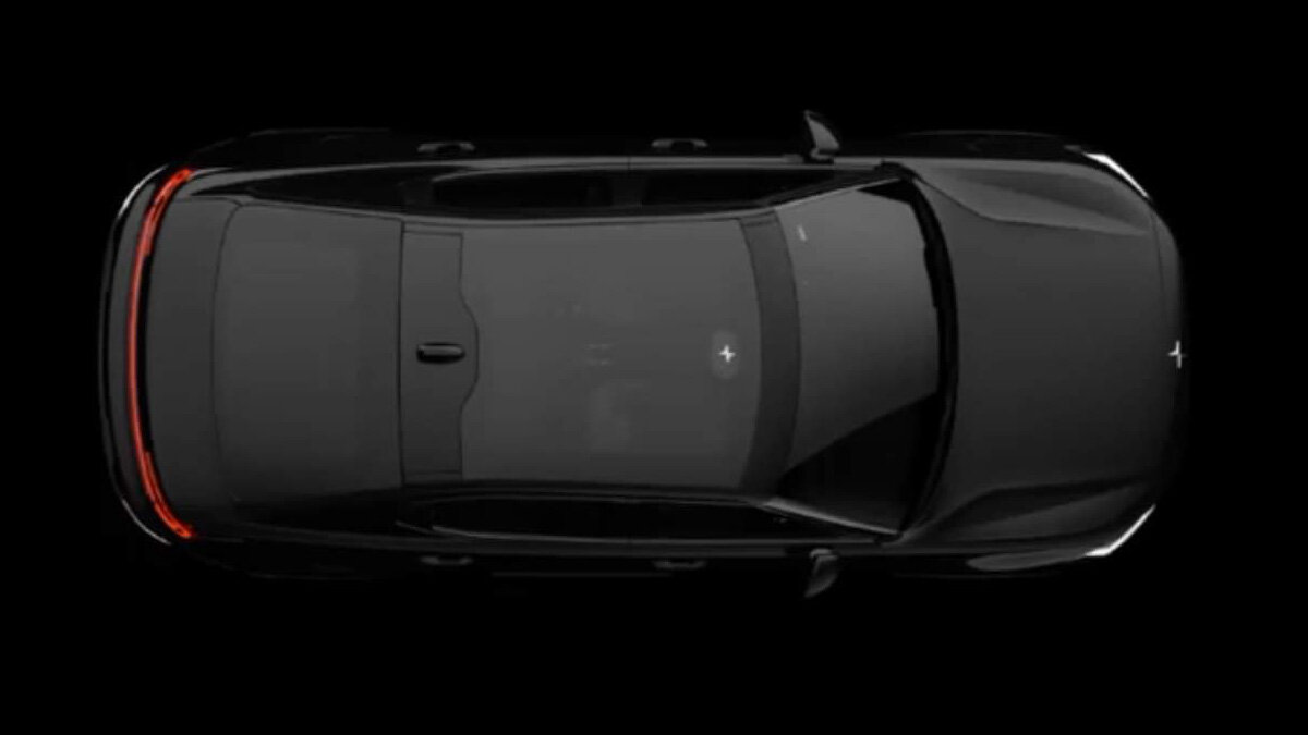 Polestar спрятал фото второй модели в мобильном приложении