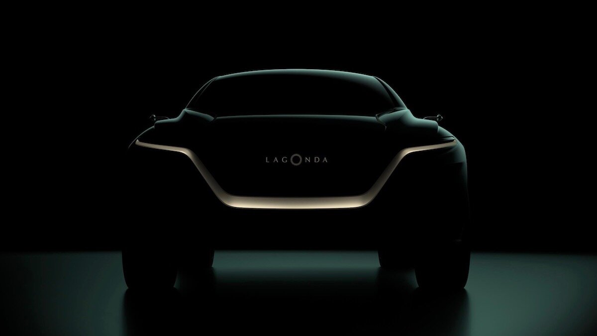 Суббренд Aston Martin опубликовал первое изображение электрического кроссовера
