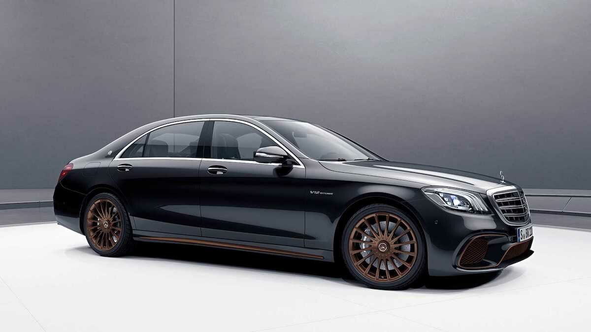 Mercedes-AMG попрощался с двигателем V12 спецсерией S-класса