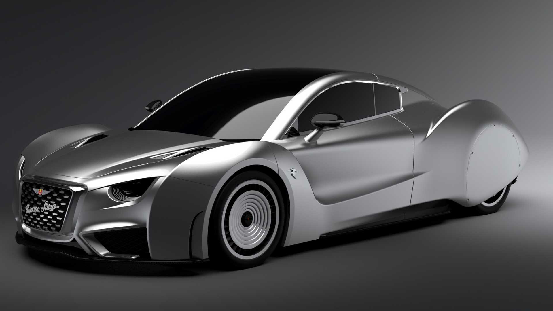 Марка Hispano Suiza возвращается с очень быстрым электрокаром в винтажном стиле