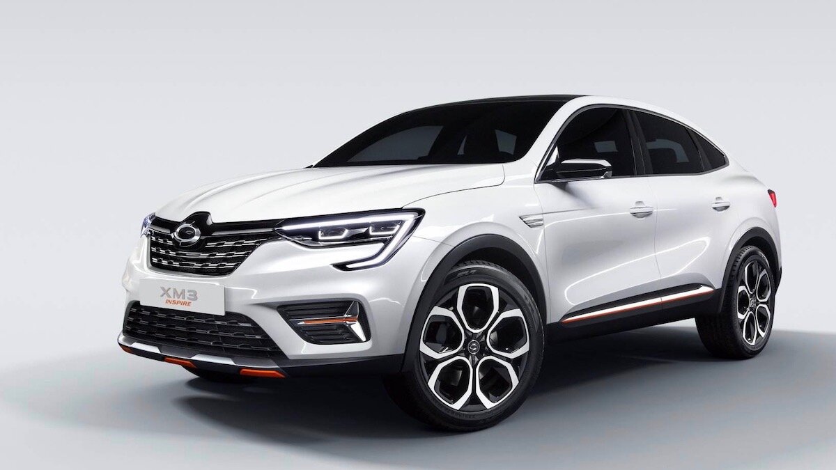 Российский Renault Arkana появился в Корее под маркой Samsung 
