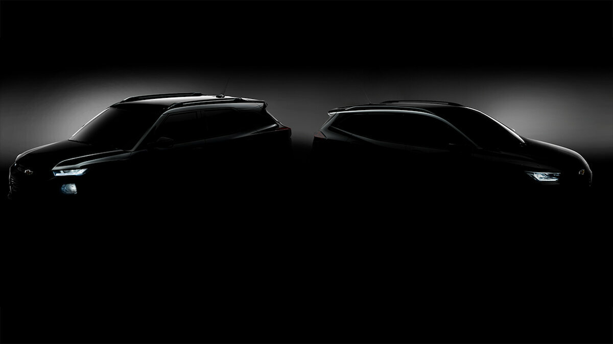 Chevrolet покажет новые кроссоверы Trailblazer и Tracker в Шанхае