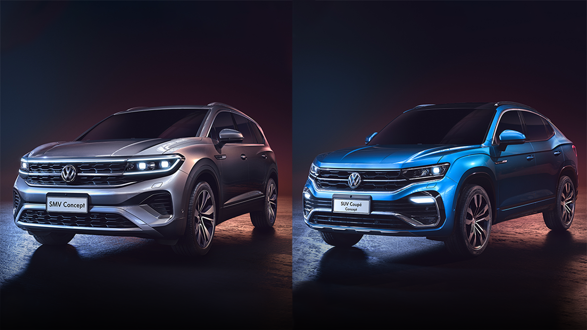 Два концепта Volkswagen: бюджетный купе-кроссовер и аналог Teramont