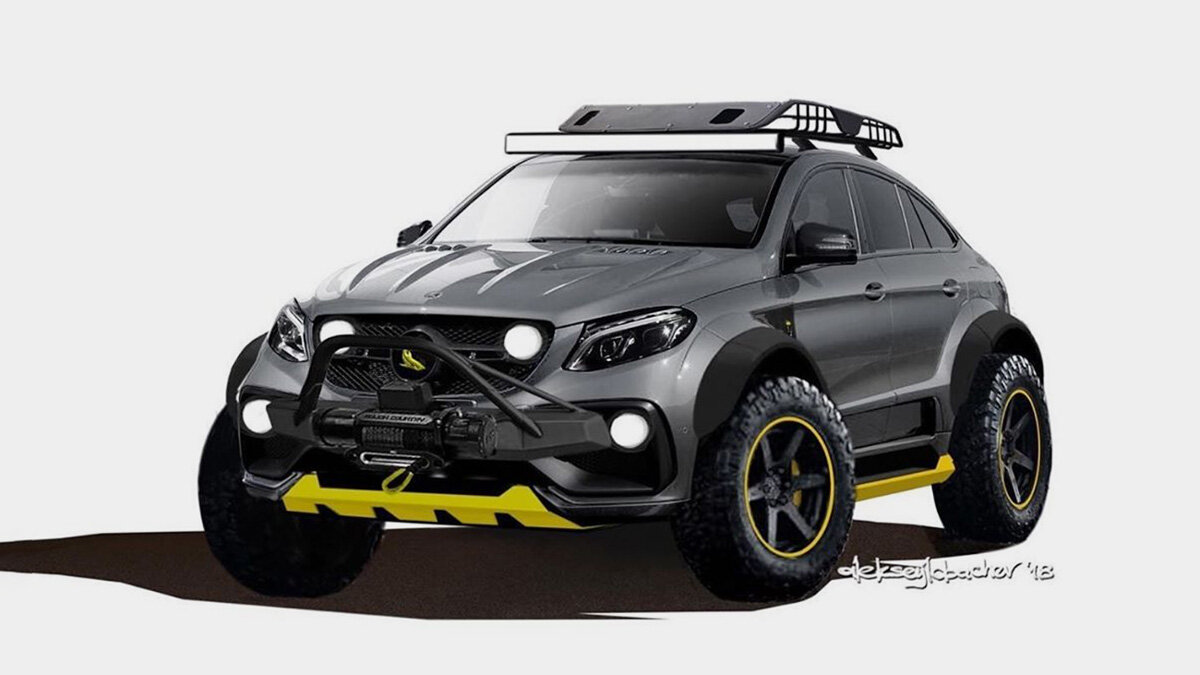 Российские тюнеры построили крутой внедорожник на базе Mercedes-Benz GLE