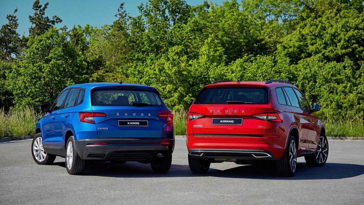 Кроссоверы Skoda Karoq и Kodiaq слегка обновились