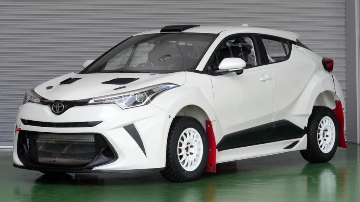 Кроссовер Toyota C-HR подготовили для ралли