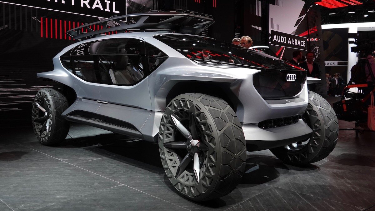 Концепт Audi AI:Trail: 34 сантиметра клиренса и гамаки в салоне