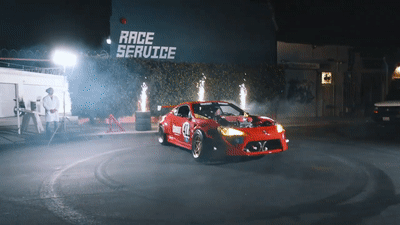 Цепочка странных событий привела к дрифту Toyota GT86 с мотором Ferrari
