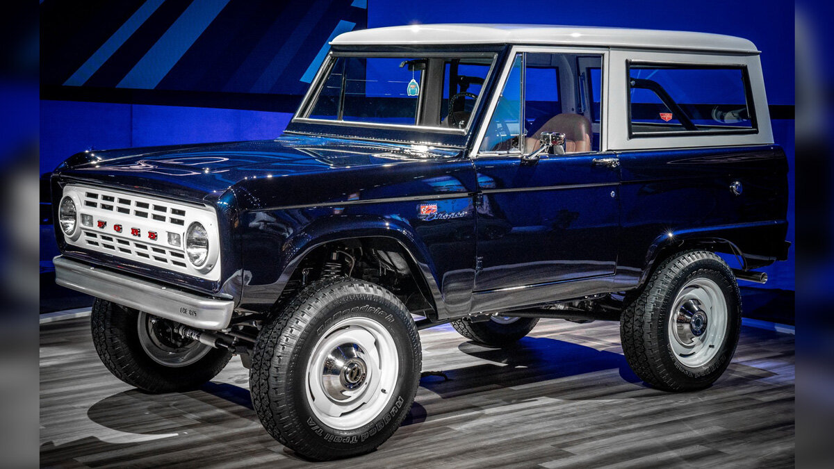 771-сильный рестомод Ford Bronco, быстрейший кроссовер Нюрбургринга и другие новости за ночь