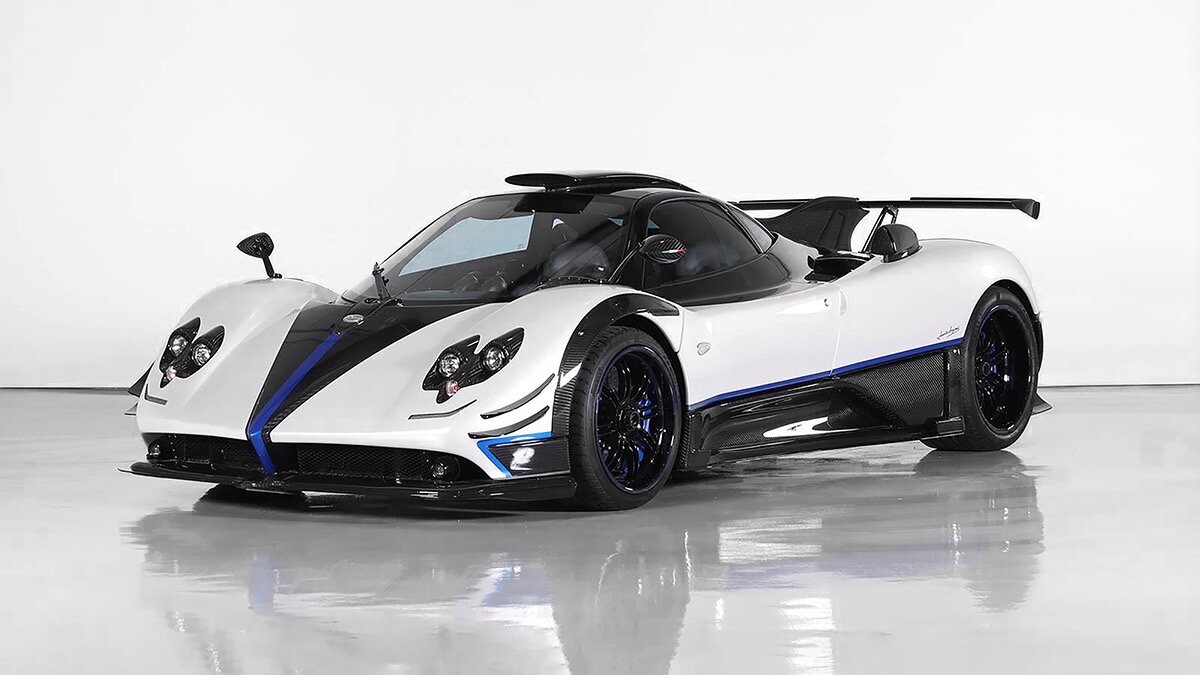 Восстановленную после аварии Pagani Zonda продали за 377 миллионов рублей