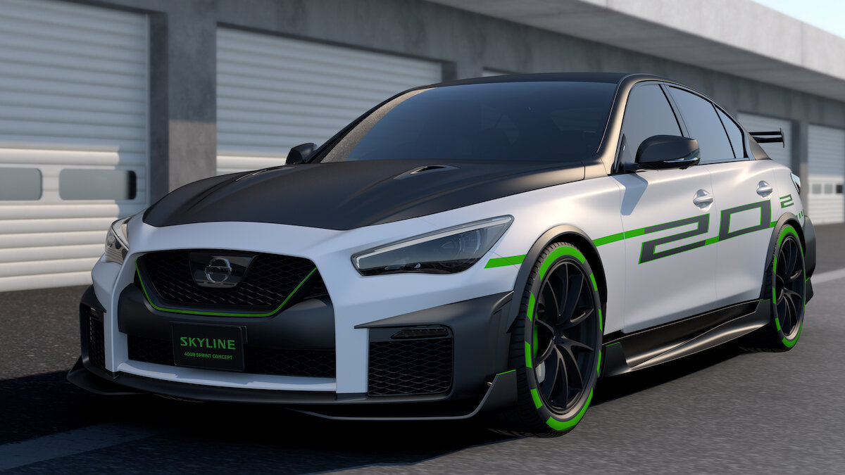 Nissan Skyline получил спортивную и роскошную версии